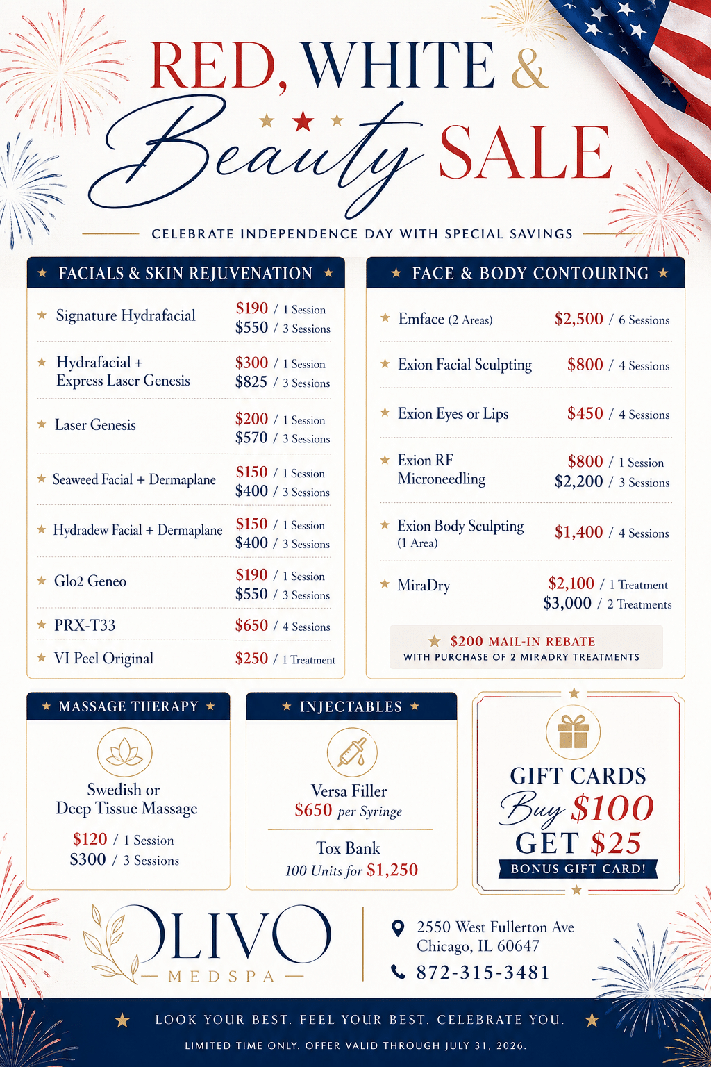 July Sales